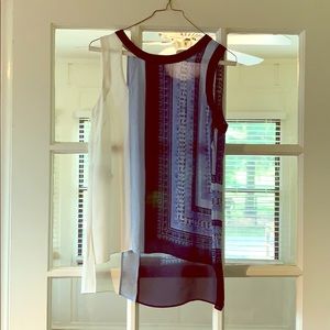 BCBG Maxazria Sleeveless Blouse